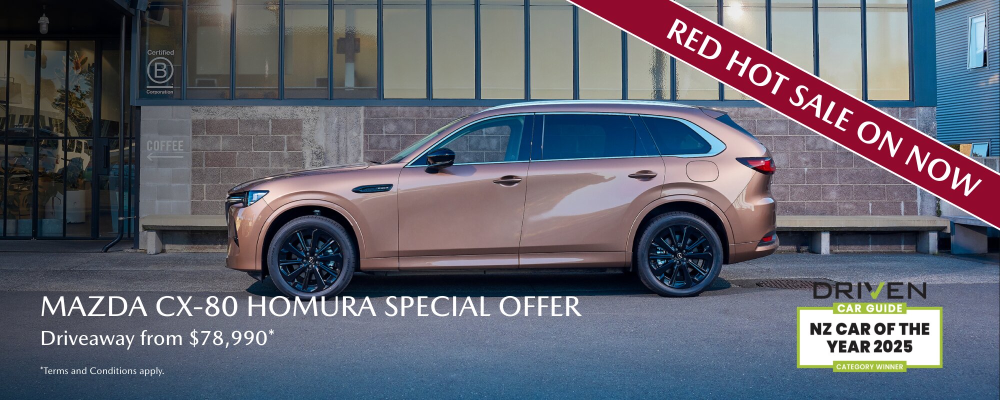 Mazda Cx 80 Homura Special Offer